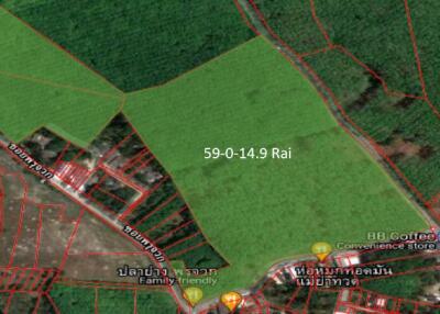 94,459 Sqm. Land listed for ฿ 295,186,250.