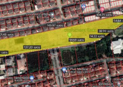 16,000 Sqm. Land listed for ฿ 200,000,000.