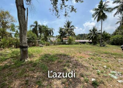 Beachfront land at Taling Ngam Beach