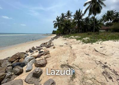 Beachfront land at Taling Ngam Beach