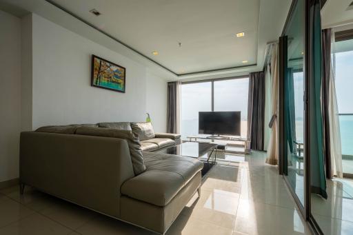 Wong Amat Tower - 2 Bed 2 Bath Sea View with Private Elevator (30th floor)