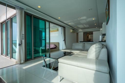 Wong Amat Tower - 2 Bed 2 Bath Sea View with Private Elevator (30th floor)