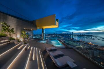 EDGE Central Pattaya - 1 Bed 1 Bath Type 1Am-1