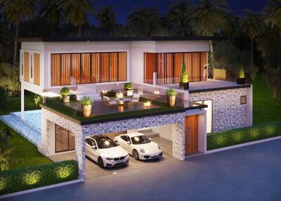 Palm Lakeside Villas - 4 Bed 4 Bath with Private Pool