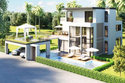 Palm Lakeside Villas - 5 Bed 6 Bath with Private Pool