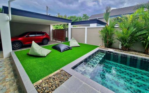 Single House with Private Pool for Sale - 3 Bed 4 Bath