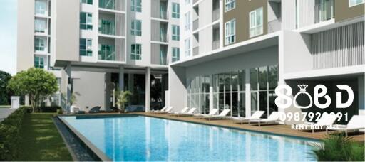 Sale 1 Bedroom :  I’M FINE CONDOMINIUM Free Decorate, Free Transfer Call 0989729891