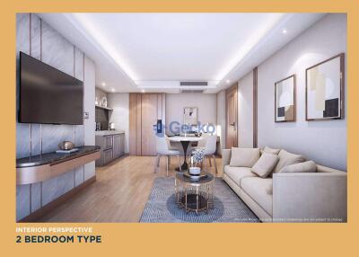 2 Bedrooms Condo in Wyndham Jomtien Jomtien C010784