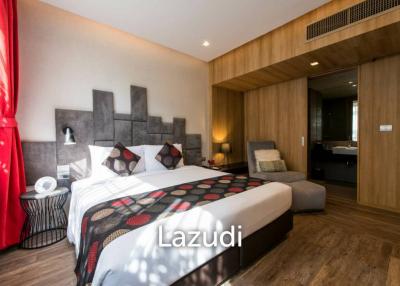 Fully furnished, unique 1 bedroom for rent at Park Plaza Bangkok Sukhumvit Soi 18 with full service.