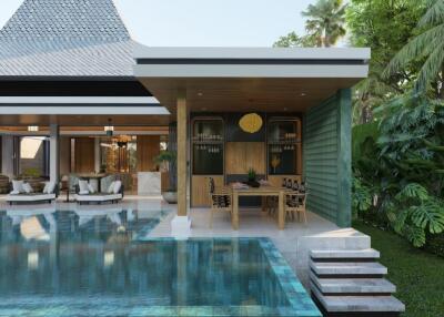 A Private and Peaceful Tropical Paradise Villa in Bang Joh