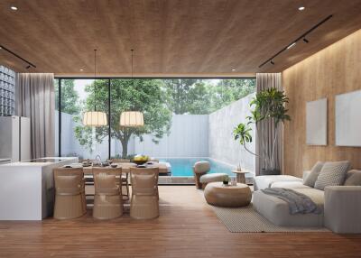 Modern Luxury Style Villa with the Japanese Concept