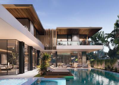 An Exclusive Modern Tropical Villa in Layan