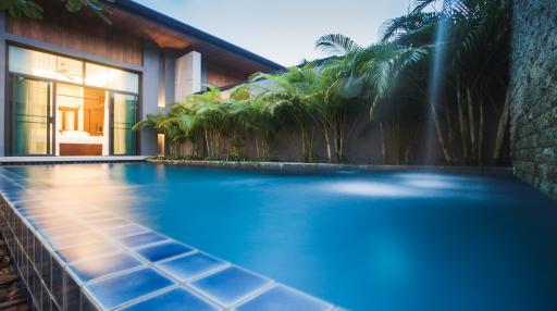 2 Bedrooms Private Pool Villa Near Naiharn Beach