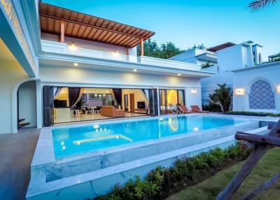 Modern Moroccan Inspired Luxury Pool Villas