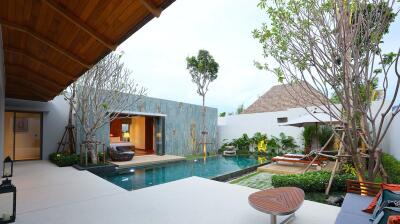 2 Bedrooms Modern Balinese Style Villa