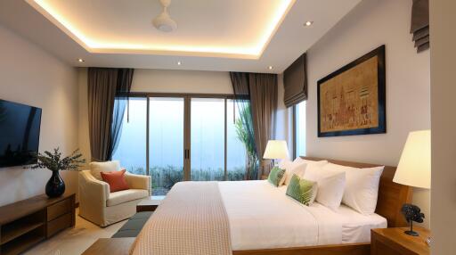 2 Bedrooms Modern Balinese Style Villa