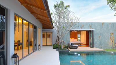 2 Bedrooms Modern Balinese Style Villa