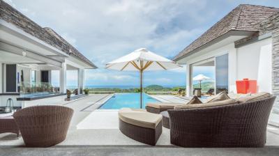 Impressive Sea View Pool Villa in Layan Beach