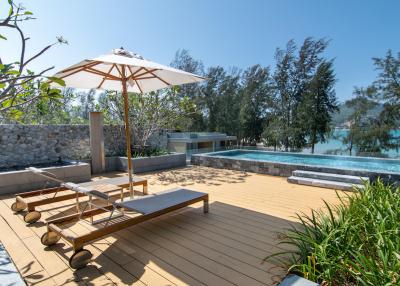 Beach front Penthouse with Sea View