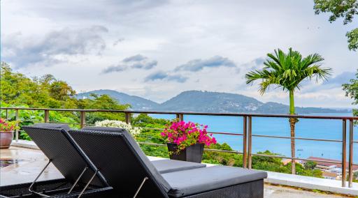 The panoramic sea view villa