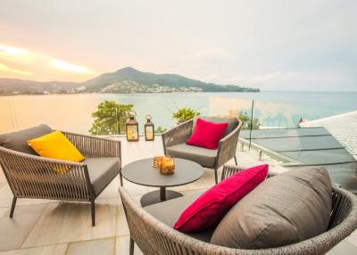 The endless panoramic degree sea view villa