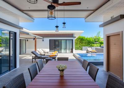 A contemporary and luxurious pool villas complex  in Rawai