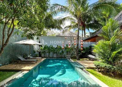 Stylish 3-Bed Balinese Pool Villa