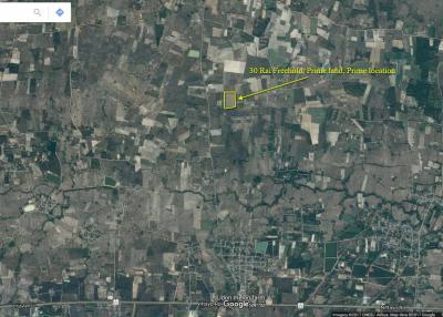 30 Rai of Fertile Land For Sale in Nong Han, Udon Thani, Thailand