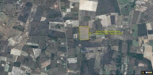 30 Rai of Fertile Land For Sale in Nong Han, Udon Thani, Thailand