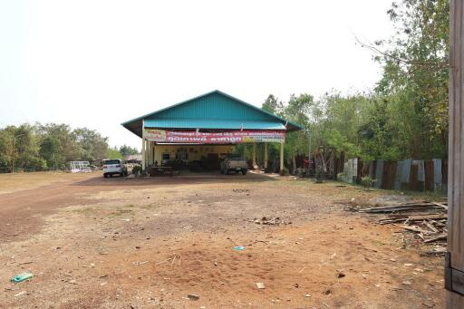 5 Rai 1 Ngaan 4.6 Sq. Wah of Prime Commercial Land for Sale on Mittraphap Road, Nong Khai, Thailand