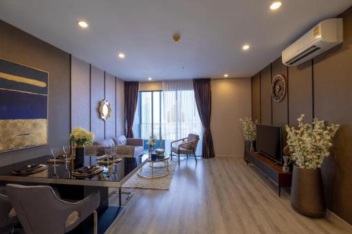 HOT DEAL: Spacious 2 bedroom 2 bathroom condo for rent at Ideo Mobi Sukhumvit 66 - BTS Udomsuk