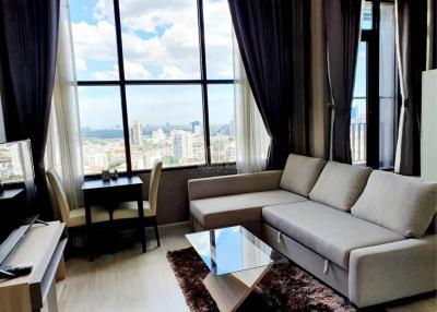 For Rent 1 Bedroom Duplex Knightsbridge Prime Sathorn 900m from BTS Chong Nonsi