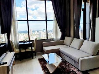 For Rent 1 Bedroom Duplex Knightsbridge Prime Sathorn 900m from BTS Chong Nonsi