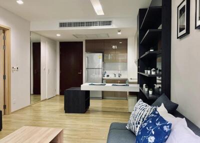 For Rent Spacious 52SQM 1 Bedroom Condo Siri at Sukhumvit 100m from BTS Thonglor