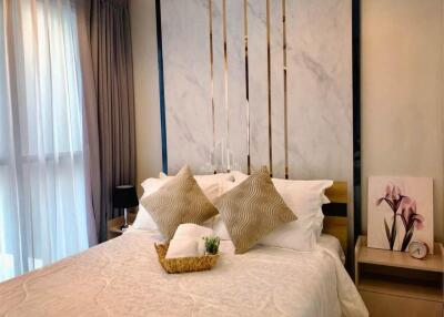 Fresh for rent! 1 bedroom duplex on top 2 floors - Ideo Mobi Rama 9
