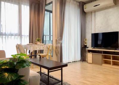 Fresh for rent! 1 bedroom duplex on top 2 floors - Ideo Mobi Rama 9