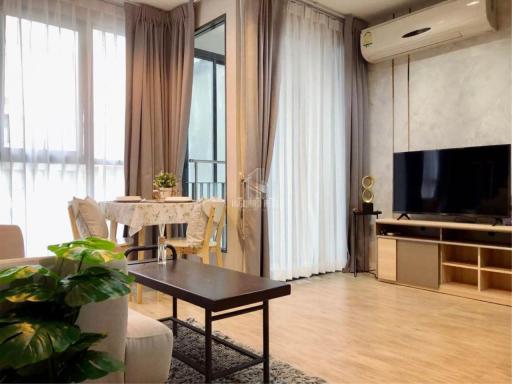 Fresh for rent! 1 bedroom duplex on top 2 floors - Ideo Mobi Rama 9