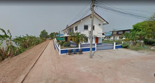 Unique 2 Storey Home For Sale on Mekong River Frontage, Phon Phisai, Nong Khai, Thailand