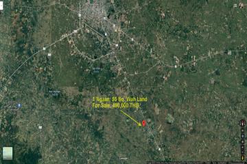 1 Ngan, 55 Sq. Wah Land For Sale, Non Sung, Udon Thani, Thailand