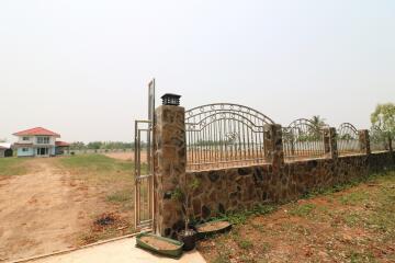 A 2 Storey, 3 BRM, 3 Bath Home For Sale with 16+ Rai For Sale in Nong Han, Udon Thani Province, Thailand.