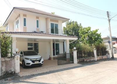 A 2 Level, 3 BRM, 3 BTH Home On Corner Block For Sale in Sittarom Village, Udon Thani, Thailand