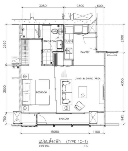 For Rent 1 Bedroom @Beatniq Sukhumvit 34