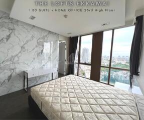 1 Bedroom Suite with Home Office Room For Rent @ The Lofts Ekkamai