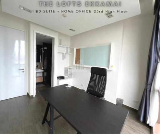 1 Bedroom Suite with Home Office Room For Rent @ The Lofts Ekkamai