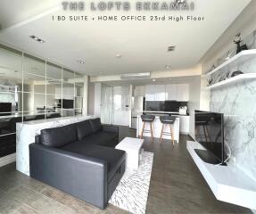 1 Bedroom Suite with Home Office Room For Rent @ The Lofts Ekkamai