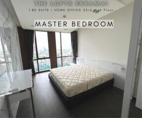 1 Bedroom Suite with Home Office Room For Rent @ The Lofts Ekkamai