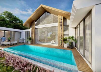 3 Bedroom Private Pool Villa for Sale Near Laguna in Phuket