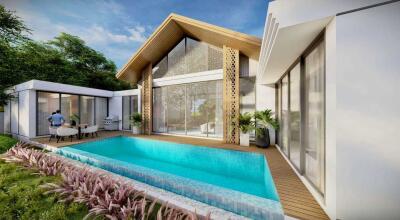 3 Bedroom Private Pool Villa for Sale Near Laguna in Phuket