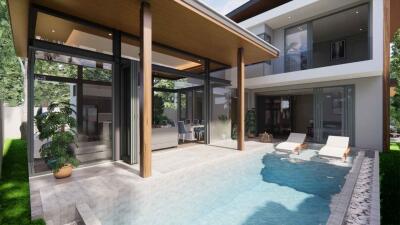 4 Bedroom Pool Villa for Sale Near Boat Avenue, Phuket