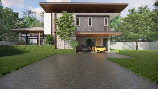 4 Bedroom Pool Villa for Sale Near Boat Avenue, Phuket